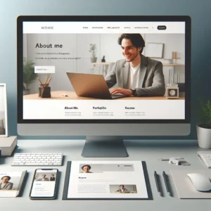 Landing page website