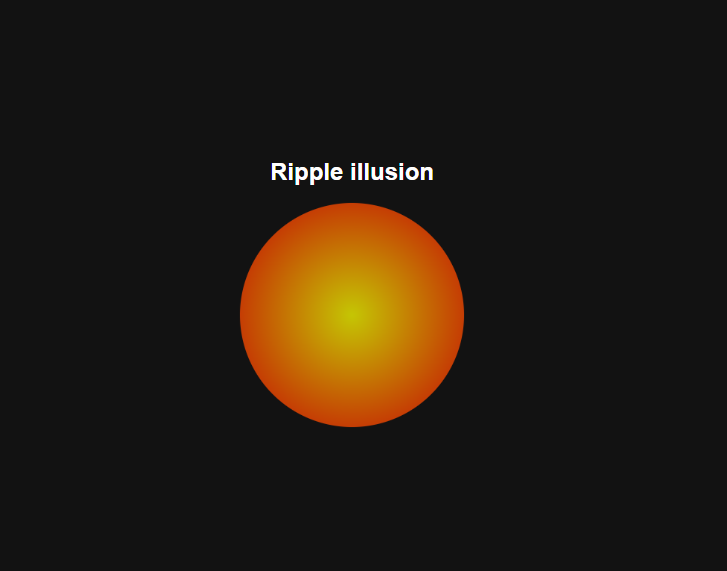 Ripple Illusion